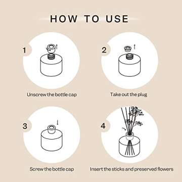 Cocorrína Reed Diffuser Set Apple Cider Scented Aroma Oil