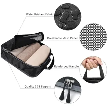 BAGAIL Ultralight Compression Packing Cubes for Travel