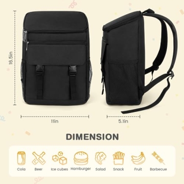 Stylish OCKLILY Backpack Cooler for All Outdoor Adventures