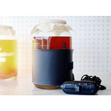 Kombucha Heating Wrap with Adjustable Temp Control