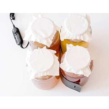 Kombucha Heating Wrap with Adjustable Temp Control