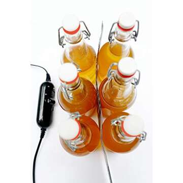 Kombucha Heating Wrap with Adjustable Temp Control