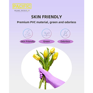 PACIFIC Cleaning Gloves - Latex Free & Non-Slip Kitchen Gloves