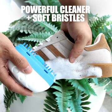 Simple Life All-in-1 Sneaker Cleaner Kit | Sneaker Cleaner, White Shoe Cleaner, Tennis Shoe Cleaner | Travel Shoe Cleaner (Single Pack)