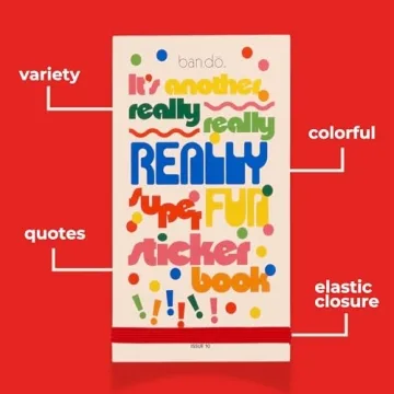 Ban.do Sticker Book with 700+ Fun Stickers for Planners