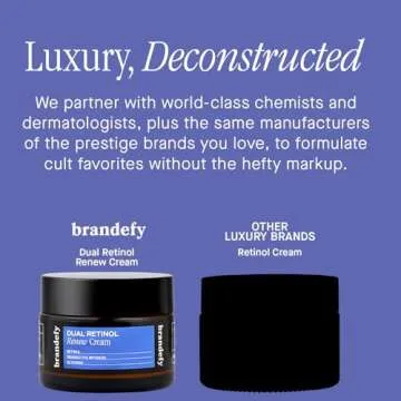 Brandefy Dual Retinol Renew Cream for All Skin Types