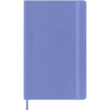 Moleskine Classic Notebook, Soft Cover, Large (5" x 8.25") Ruled/Lined, Hydrangea Blue, 192 Pages