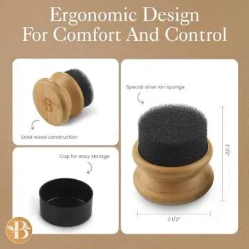 Cutting Board Oil Applicator for Easy Wood Care