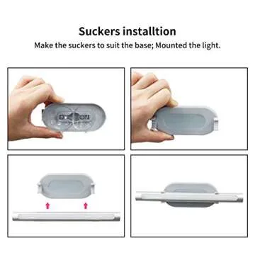 Bason Portable Makeup Light: Rechargeable & Adjustable Brightness