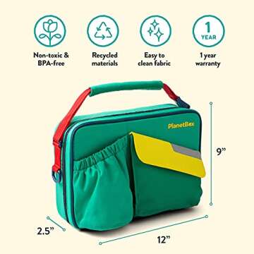 Buy PlanetBox Citrus Insulated Lunch Bag for All Ages