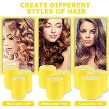 Self Grip Hair Roller Set for Beautiful Voluminous Styles