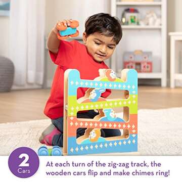 Melissa & Doug Roll & Ring Ramp Tower