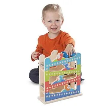 Melissa & Doug Roll & Ring Ramp Tower