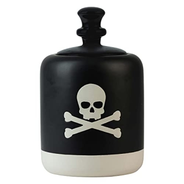 Halloween Poison Bottle Ceramic Cookie Jars Set of 2