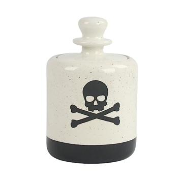 Halloween Poison Bottle Ceramic Cookie Jars Set of 2