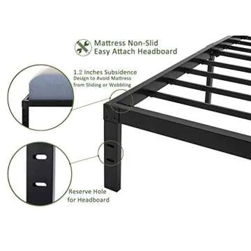 Sturdy 45MinST Bed Frame for Comfortable Sleep
