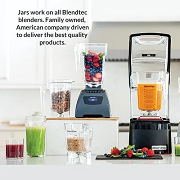 Blendtec Classic Blender with WildSide Jar - Powerful & Self-Cleaning
