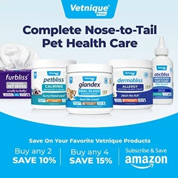 Vetnique Glandex Medicated Dog Wipes & Spray for Anal Glands