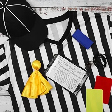 SOMSOC Referee Costume Set for Sports Events and Cosplay