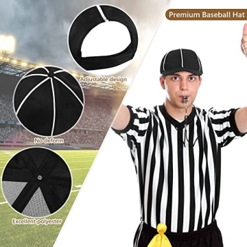 SOMSOC Referee Costume Set for Sports Events and Cosplay
