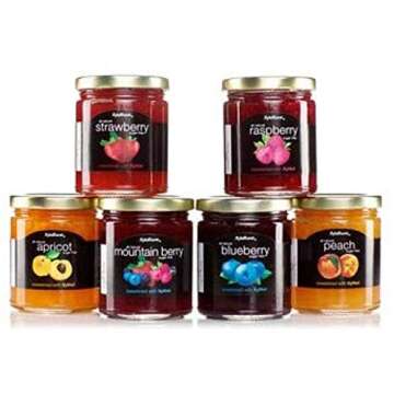 Focus Nutrition, Xyloburst, Sugar-Free Xylitol Raspberry Jam - 10 oz. Glass Jar