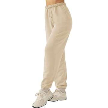 LASLULU Women's Fleece Lined Joggers for Winter Comfort