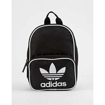 adidas Originals Women's Santiago Mini Backpack, Black, One Size