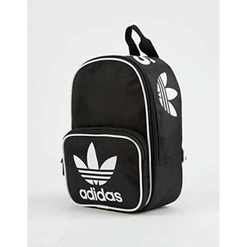 adidas Originals Women's Santiago Mini Backpack, Black, One Size