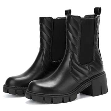 Women’s Mid Calf Boots for Winter Comfort