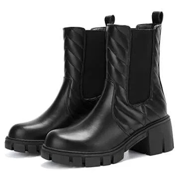 Women’s Mid Calf Boots for Winter Comfort