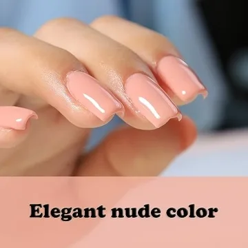 FZANEST Nude Rubber Nail Base Gel - Strengthener & UV/LED Base Coat