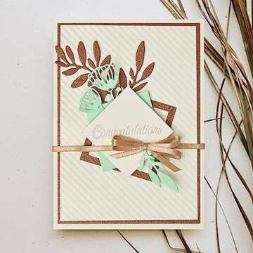 Bira Craft 1 3/4 x 1 3/4 inch Square Lever Action Craft Punch for Paper Crafting Scrapbooking (2.5 inch Square Measured diagonally)