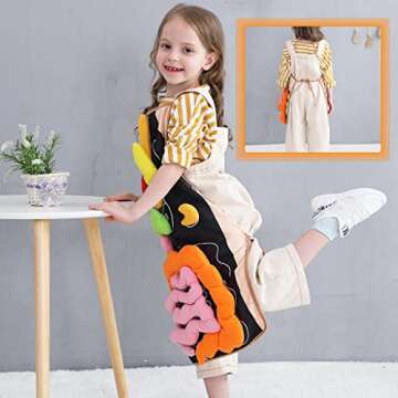 Vocheer 3D Organ Apron for Montessori Anatomy Learning