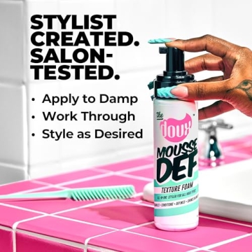 Doux Mousse Def Foam for Defined Curls and Shine
