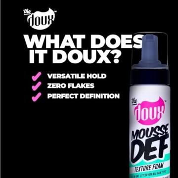 Doux Mousse Def Foam for Defined Curls and Shine