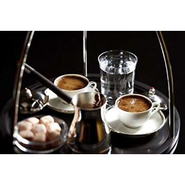 Selamlique Turkish Coffee with Gum Mastic 4.40oz Ultra Fine Ground