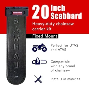 SawHaul Universal Chainsaw Carrier Kit - Heavy-Duty and USA-Made