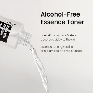 Coxir Black Snail Collagen Toner - Hydrating Essence for Youthful Skin