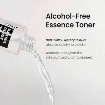 Coxir Black Snail Collagen Toner - Hydrating Essence for Youthful Skin