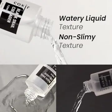 Coxir Black Snail Collagen Toner - Hydrating Essence for Youthful Skin