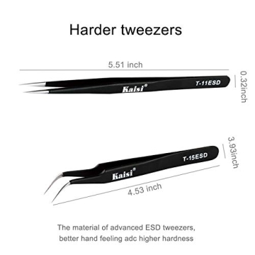 Kaisi 20 pcs Pry Tool Kit for Electronics Repairs and More