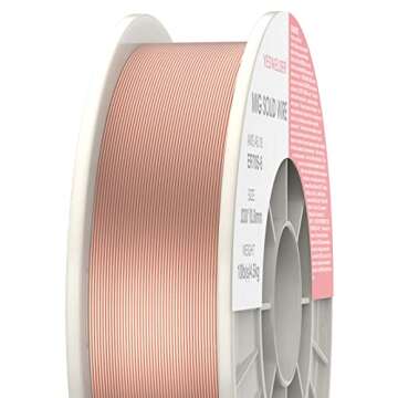 YESWELDER ER70S-6 .030-Inch on 10-Pound Spool Carbon Steel Mig Solid Strong ABS Plastic Spool Welding Wire