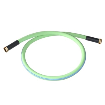 Atlantic Female to Female Heavy Duty Garden Hose 5/8 Inch x 5 Feet Green Water Hose Short Connection...