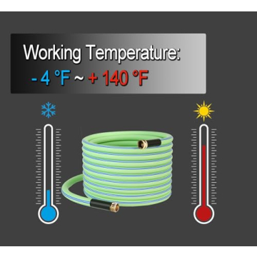 Atlantic 5ft Heavy Duty Garden Hose with Female Connectors