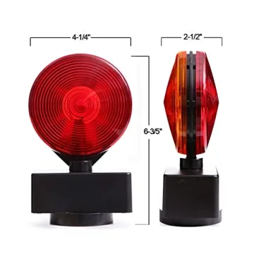 12V Magnetic Towing Light Kit - 55 lbs Strength