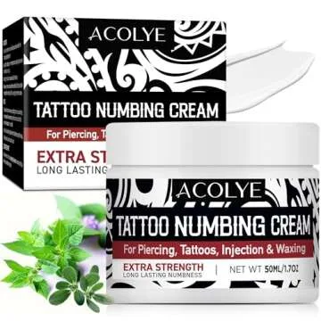 Tattoo Numbing Cream Extra Strength - 6 Hours Maximum Strength (1.7 Ounce (Pack of 1))