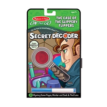 Melissa & Doug Secret Decoder Activity Book for Kids