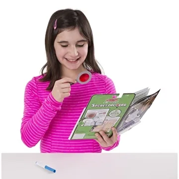 Melissa & Doug Secret Decoder Activity Book for Kids