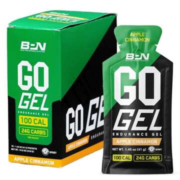 BARE PERFORMANCE NUTRITION BPN Go Gel Mixed Berry & Apple Cinnamon