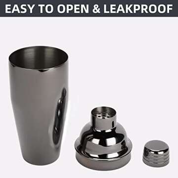 Premium Cocktail Shaker Bartender Kit 24 Ounce